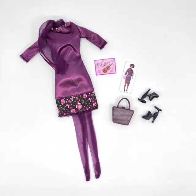 Barbie FASHION AVENUE #26981 Reception Roses Outfit (2000) COMPLETE MINT