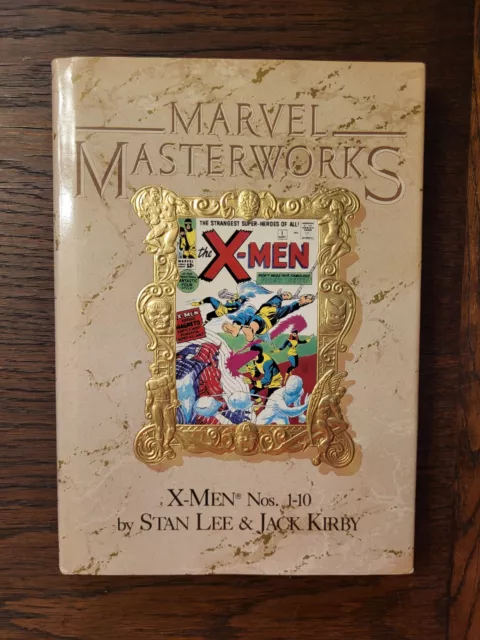 MARVEL MASTERWORKS X-MEN VOL 3 REPRINTS 1 2  4 5 6 7 8 9 10 Hardcover GOLD lot23