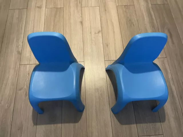 IKEA MAMMUT Kids Chairs Plastic Strong ideal Study Indoor Toddler Children Play