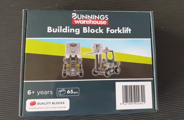 Bunnings forklift 2025 lego