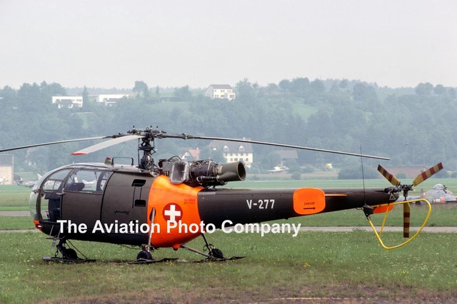 Swiss Air Force Sud Alouette III V-277 (1975) Photograph