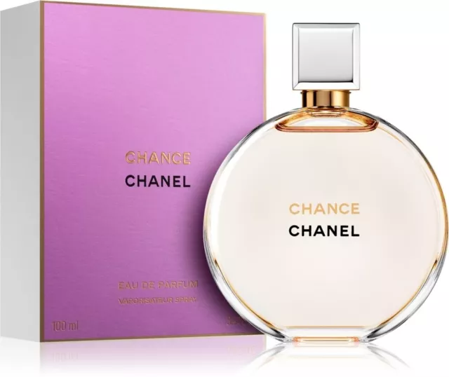 Chanel Chance Eau de Parfum 100ml Vapo Spray NUOVO-ORIGINALE