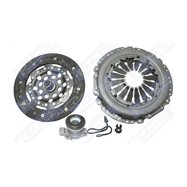 3 Piece Clutch Kit For Vauxhall Combo MK2 1.3 CDTi 16V | RYMEC