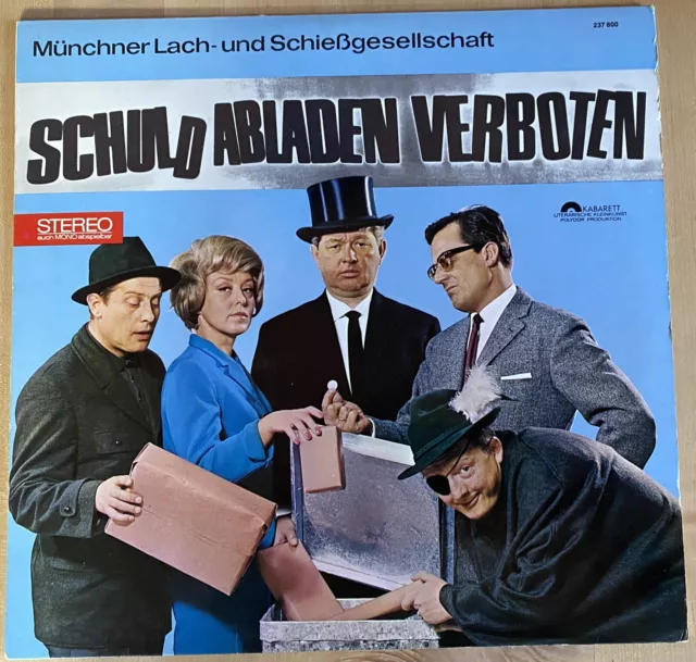 Münchner Lach- und Schießgesellschaft: Schuld abladen verboten, LP, Vinyl