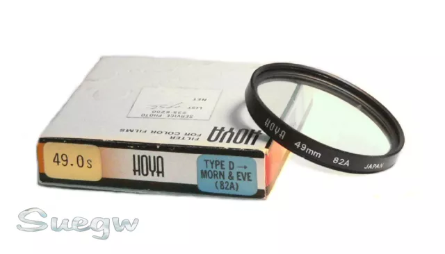 49mm Hoya 82A Lens Filter