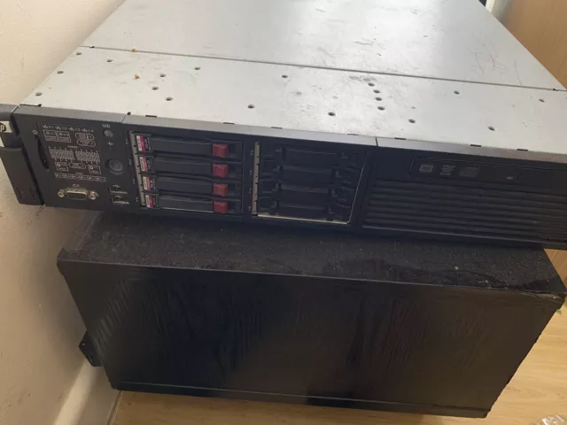 HP Proliant DL380 G7, Dual Xeon Quad / Hex Core CTO CPU ×2 E5620 RAM 48GB