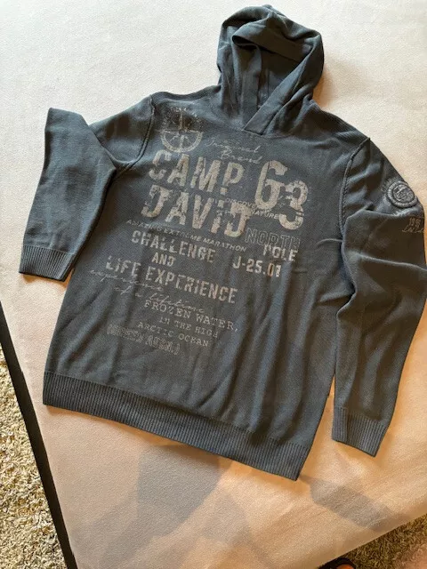 Camp David Pullover  Herren  Kapuzensweatshirt Hoodie Gr. L