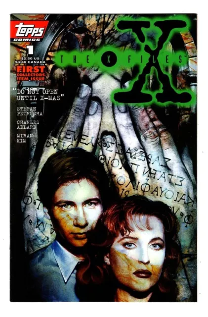 The X-Files 1, FIRST COLLECTORS ISSUE, VF (8.0), TOPPS 1995  *