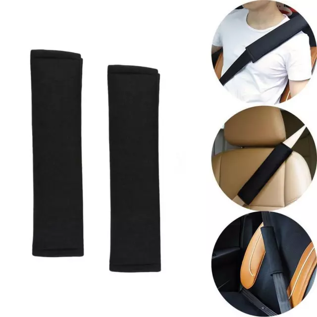 2pcs Seat Belt Cushion Cover Soft Shoulder Pad Harness Safety Car Dwyx Best