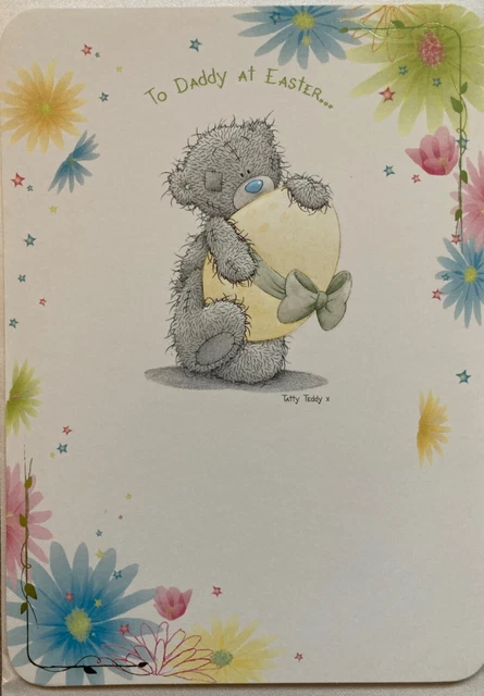 Carte De Vœux Tatty Teddy « Toujours L'un Pour L'autre » • Design Ourson Et Cœurs • Me To You