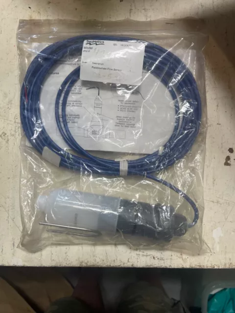 Seametrics Paddlewheel Flow Meter IP81P New