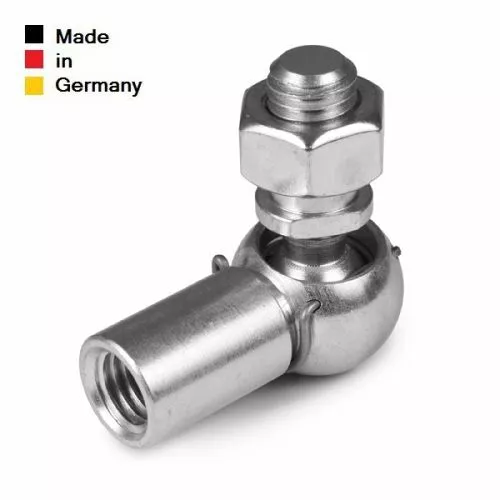 Charnière Oblique Rotule din 71802 Cs, Acier Galvanisé M5 M6 M8 M10 M12 M14