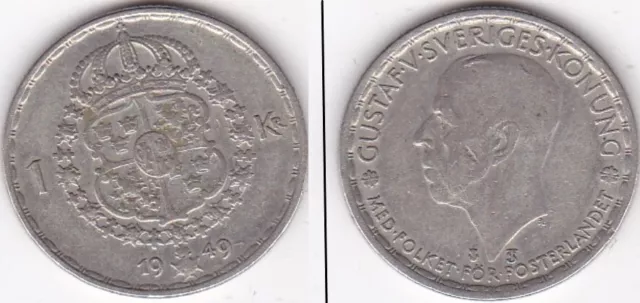 1  krone  1949