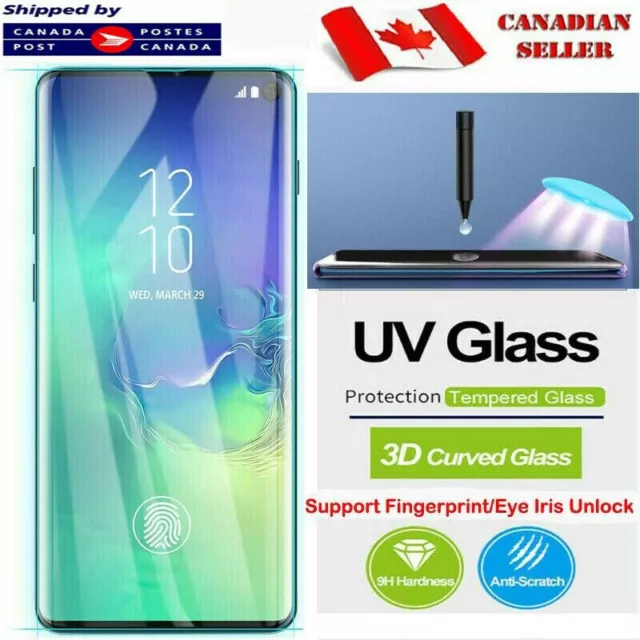 For Samsung Galaxy S8 S9 S10 Plus S10e Tempered Glass Screen Protector