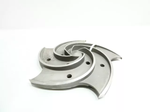 3196mtx 1.5x3-13 Cd4mcun Stainless 5-vane Pump Impeller 12-1/2in Od