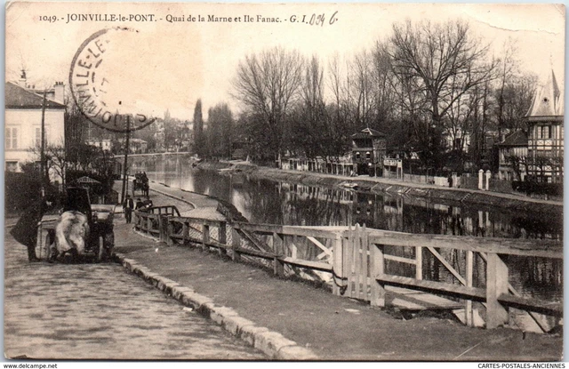 94 JOINVILLE LE PONT - quai de la marne, ile Fanac
