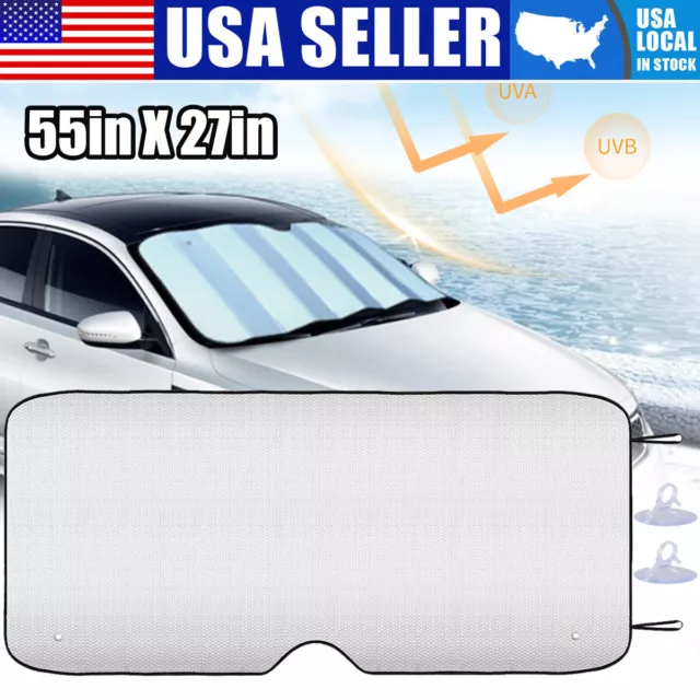 Foldable Auto Car Front Window Windshield Sun Shade Shield Cover Visor UV Block