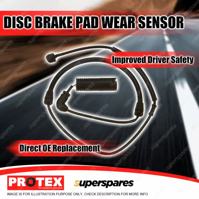 Protex Rear Disc Brake Pad Wear Sensor for BMW X5 E53 9/99-8/06