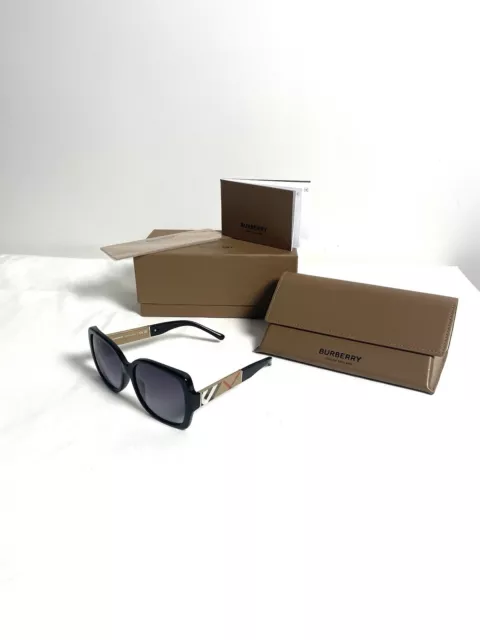 BURBERRY SUNGLASSES OVERSIZED BE4160 3433 8G 98.00 PicClick UK