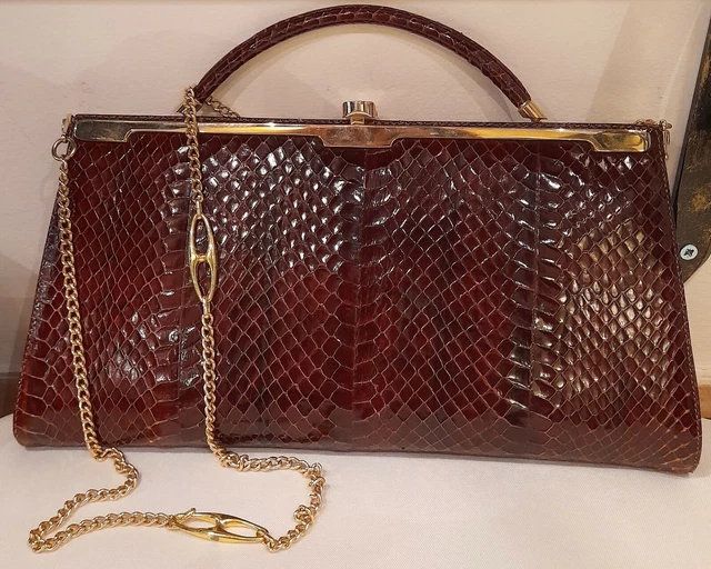 Borse pitone sales vintage prezzo