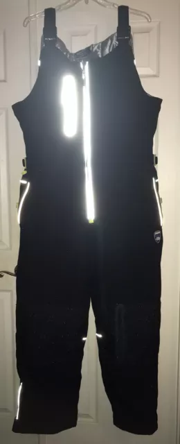 Refrigiwear Extreme Softshell Bib Overalls -60°F Style 0795R Black Size 5XL