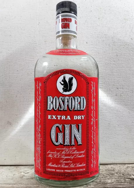 1 Bt. Extra Dry Gin Bosford - 750ml 40%,  rarità molto ricercata !!!