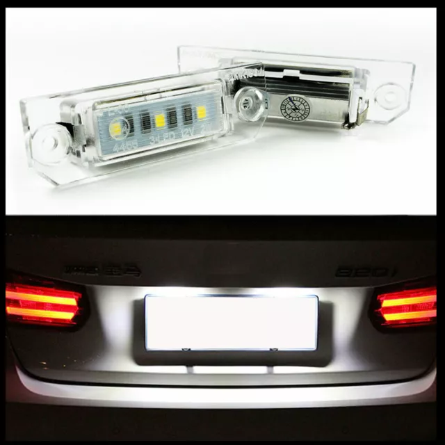 LED PREMIUM Kennzeichenbeleuchtung für VW Golf 4 5 6 7 Passat 3C B6 B7 CC IV VI