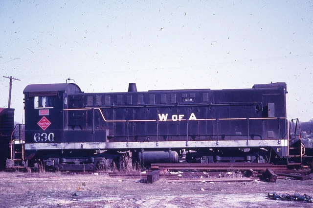 Duplicate  Train Slide Western Railway Alabama Baldwin Switcher #630 Atlanta GA