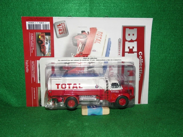 Maquette Berliet GLR 8 M2 Citerne Essence échelle 1/43 - N°81 Avec Fascicule, Démontable, Neuf - France