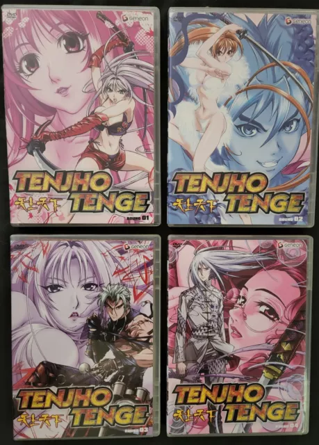 Mangaminx's Lair: Tenjho Tenge DVD #4