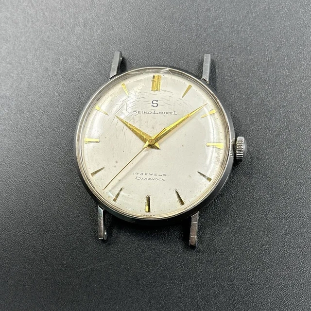 SEIKO LAUREL DIASHOCK 17jewels, hand-winding For Men's Watch
