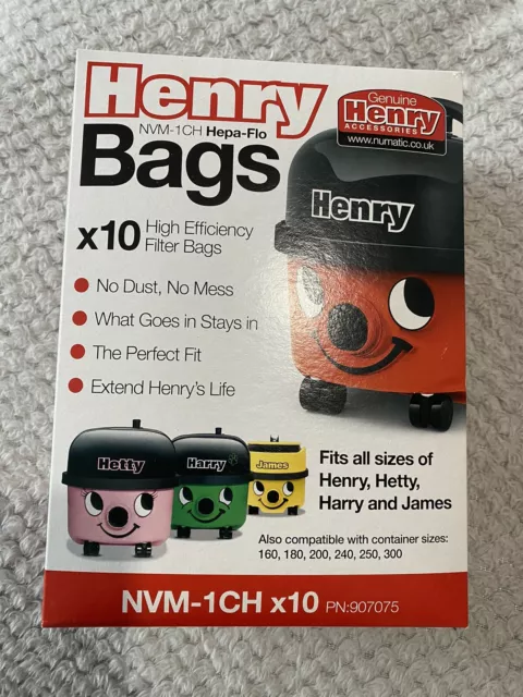 henry hoover bags 10 pack