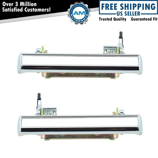 Outer Outside Exterior Door Handle Pair Set LH Left & RH Right for Chevy