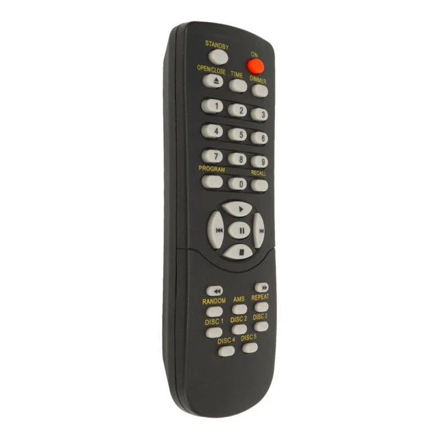 UNIVERSAL CD CHANGER Remote Control Replacement for 5Disc Player US