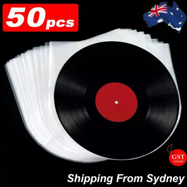 BULK BUY Vinyl Sleeves Outer Plastic Record Sleeves 7 and 12