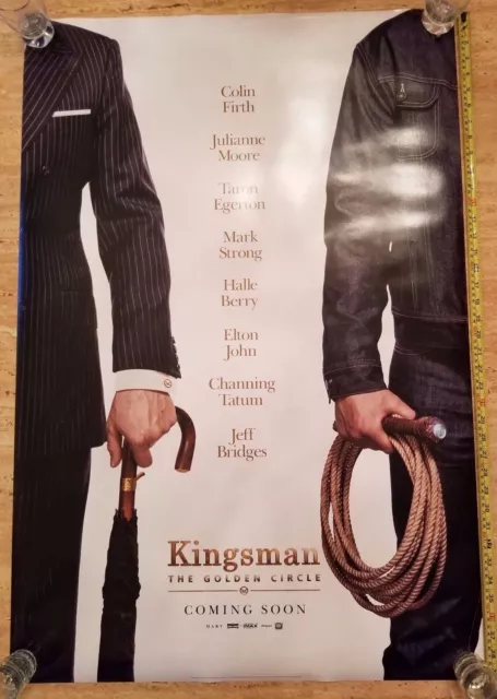 KINGSMAN Original UNUSED Double Sided AUTHENTIC Theater 27x40 Movie Poster