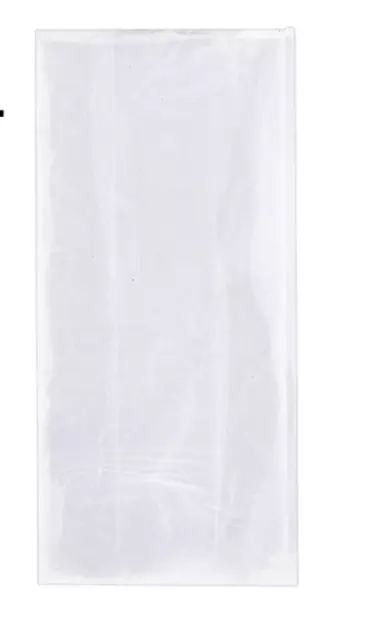 NEW 1000 FLAT CLEAR Poly Bags 3.5 x 2.25 x 9.75