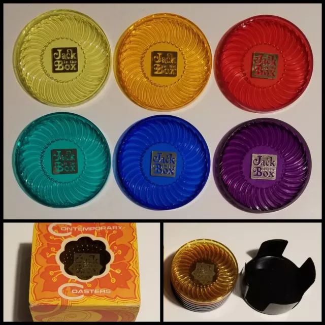 Circa 1973 Jack in the Box Coasters with the Original Sleeve