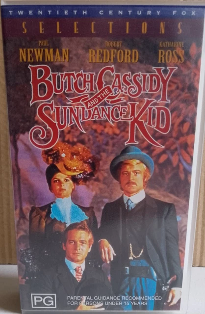 BUTCH CASSIDY AND the Sundance Kid VHS PAL Video Paul Newman Robert ...