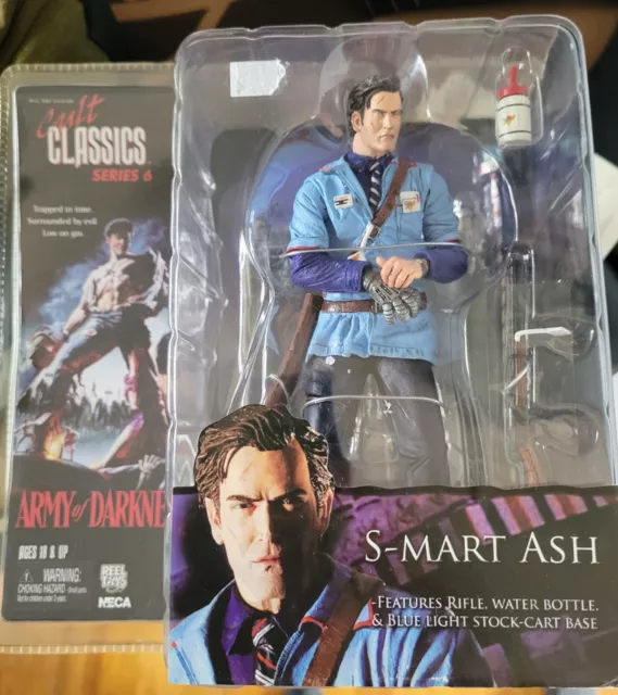 NECA Army of Darkness Cult Classics Series 6 Action Figure S-Mart Ash Campbell
