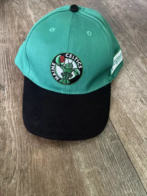 Maine Celtics Hat Baseball Cap Adult Red Claws Vintage Retro G League  Basketball