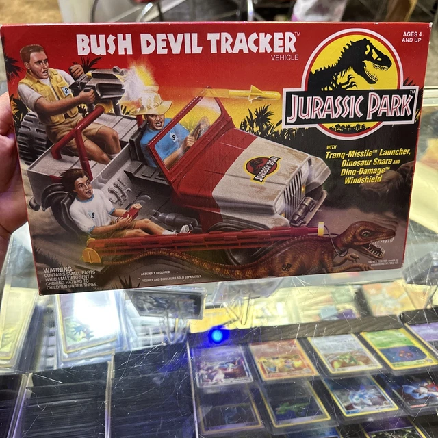 Vintage 1993 Jurassic Park Bush Devil Tracker Jeep NOS in Box Sealed Kenner