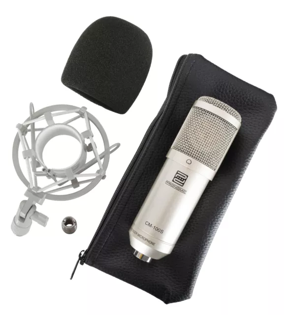 Microphone dynamique filaire avec XLR symétrique et interrupteur