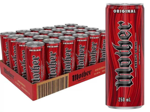 Mother Energy Drink Original Cans 24 x 250mL