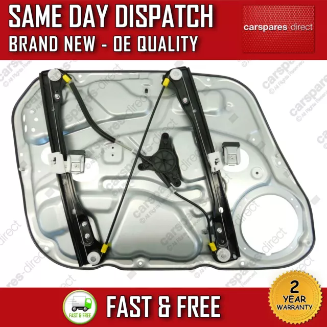 FOR HYUNDAI i30 FRONT RIGHT WINDOW REGULATOR DRIVER SIDE 2007 2012 WITH PANEL