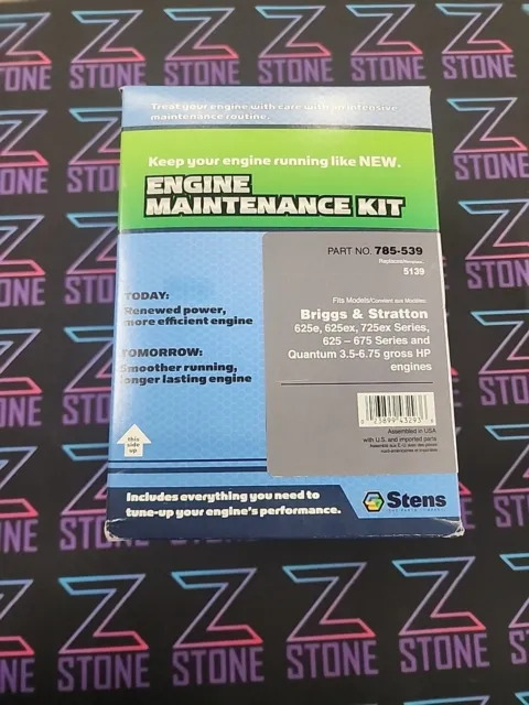 Engine Maintenance Kit for Briggs & Stratton 3.5 thru 6.75 Gross HP 785-539 Jk