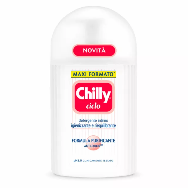 Detergente Intimo Chilly Ciclo Sapone Formula Purificante - Flacone da 300ml