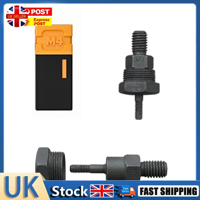 Rivets Nuts Insert Flat Head Threaded for Hand Riveter Gun Tools (M4) Hot