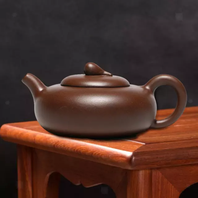 Théière en argile violette, cadeau pour les amateurs de thé, utilisation