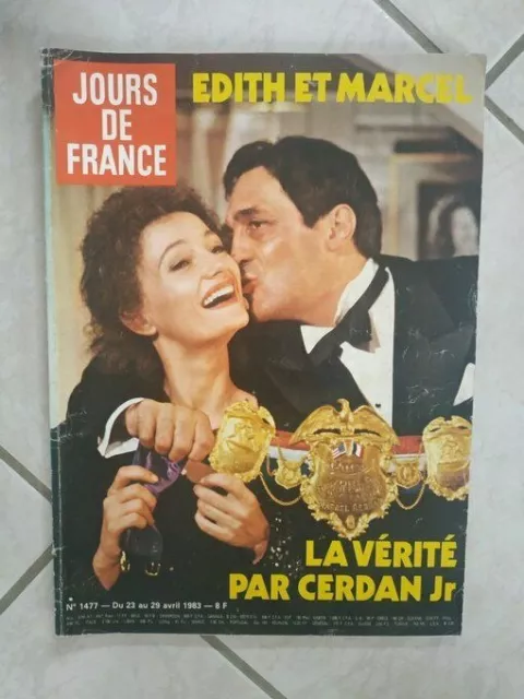 MAGAZIN-Special EDITH PIAF und MARCEL-APRIL 1983-Nr. 1477-DAYS DE FRANCE